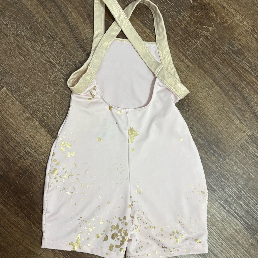 Children’s Justice Pink and Gold Leotard Size Small 7/8 - Picture 4 of 6